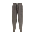 Brunello Cucinelli Bicolor Cashmere Athletic Pants