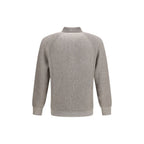 Brunello Cucinelli Gray Cashmere Sweater
