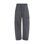 Brunello Cucinelli Gray Wool Oves Aries Cargo Pants