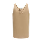 Miu Miu Beige Wool Oves Aries Casual Dress