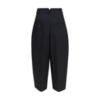 Jacquemus Black Wool Oves Aries Dress Pants
