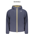 K-WAY Blue Nylon Men's Jacket