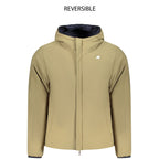 K-WAY Blue Nylon Men's Jacket