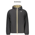 K-WAY Black Nylon Men's Jacket