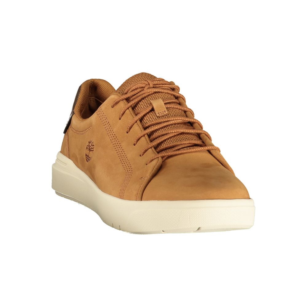Timberland Brown Polyurethane Men's Sneaker