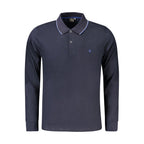 Coveri Moving Blue Cotton Men's Polo