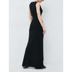 Patrizia Pepe Black Cotton Casual Dress
