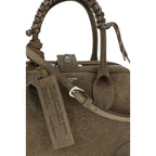 Golden Goose Army Calf Leather Bos Taurus Handbag
