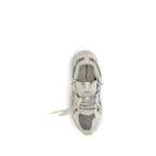 Off-White Beige Acetate Athletic Sneakers