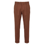 Baldinini Trend Brown Viscose Men's Pant