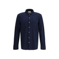 Brooksfield Black Cotton Dress Shirt