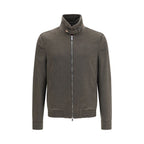 Brunello Cucinelli Gray Wool Oves Aries Full-Length Jacket