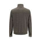 Brunello Cucinelli Gray Wool Oves Aries Full-Length Jacket