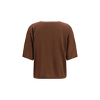 Brunello Cucinelli Brown Cashmere Sweatshirt