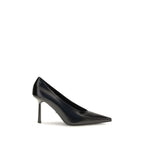 Prada Black Goatskin High Heel Pumps