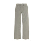 Sunflower Gray Cotton Casual Pants