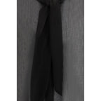 Lardini Black Viscose Blouse