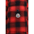 Moncler Red Cotton Full-Length Jacket