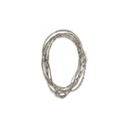 Brunello Cucinelli Brown Silver Bracelet