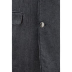 Brunello Cucinelli Gray Cotton Suit