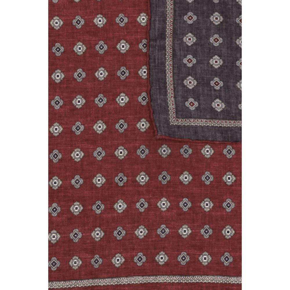 Brunello Cucinelli Multicolor Silk Pocket Square