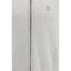 Brunello Cucinelli Gray Cashmere Cardigan