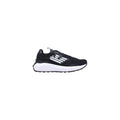 EA7 Emporio Armani Black And White Polyethylene Athletic Sneakers - Eljoys Fashion 