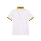 Baldinini Trend White Cotton Men Polo-Shirt