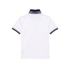 Baldinini Trend White Cotton Men Polo-Shirt