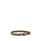 Brunello Cucinelli Brown Calf Leather Bos Taurus Regular Belt - Eljoys Fashion 