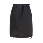 Fendi Black Cotton Mini Skirt