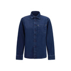 Deperlu Blue Denim Shirt - Eljoys Fashion 