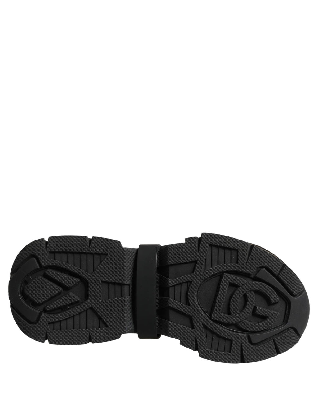 Dolce & Gabbana White Black Logo Airmaster Men Sneakers Shoes - Eljoys Fashion 