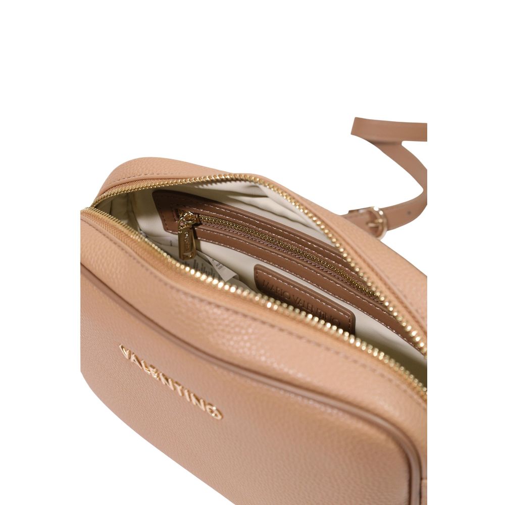 Mario Valentino Beige Polyethylene Handbag - Eljoys Fashion 