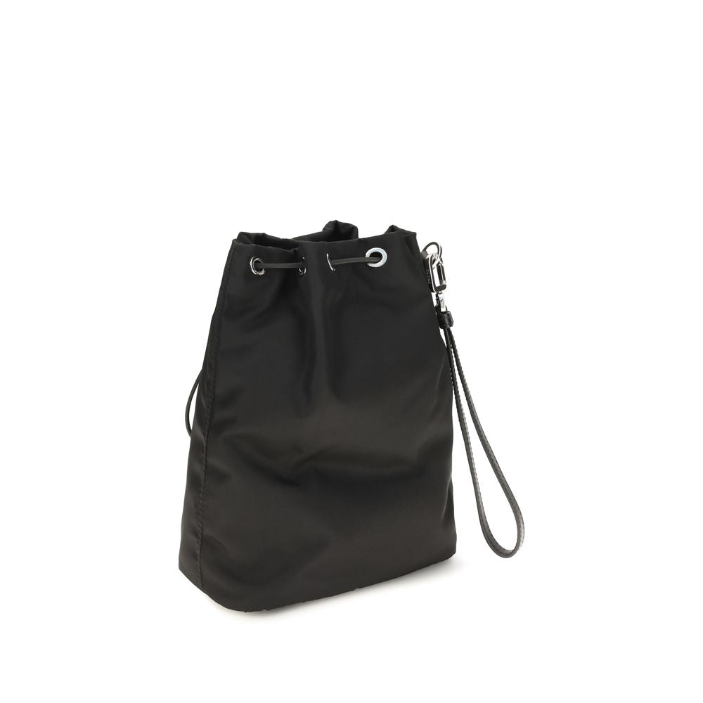 Prada Black Nylon Handbag - Eljoys Fashion 