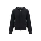 Fendi Black Cashmere Hoodie