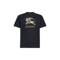 Burberry Black Cotton T-Shirt - Eljoys Fashion 