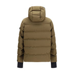 Moncler Grenoble Brown Goose Down Full-Length Jacket - Eljoys Fashion 