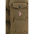 Moncler Grenoble Brown Goose Down Full-Length Jacket - Eljoys Fashion 