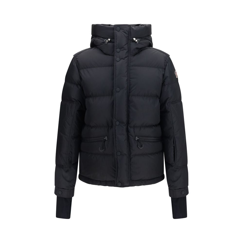 Moncler Grenoble Black Polyamide Full-Length Jacket - Eljoys Fashion 