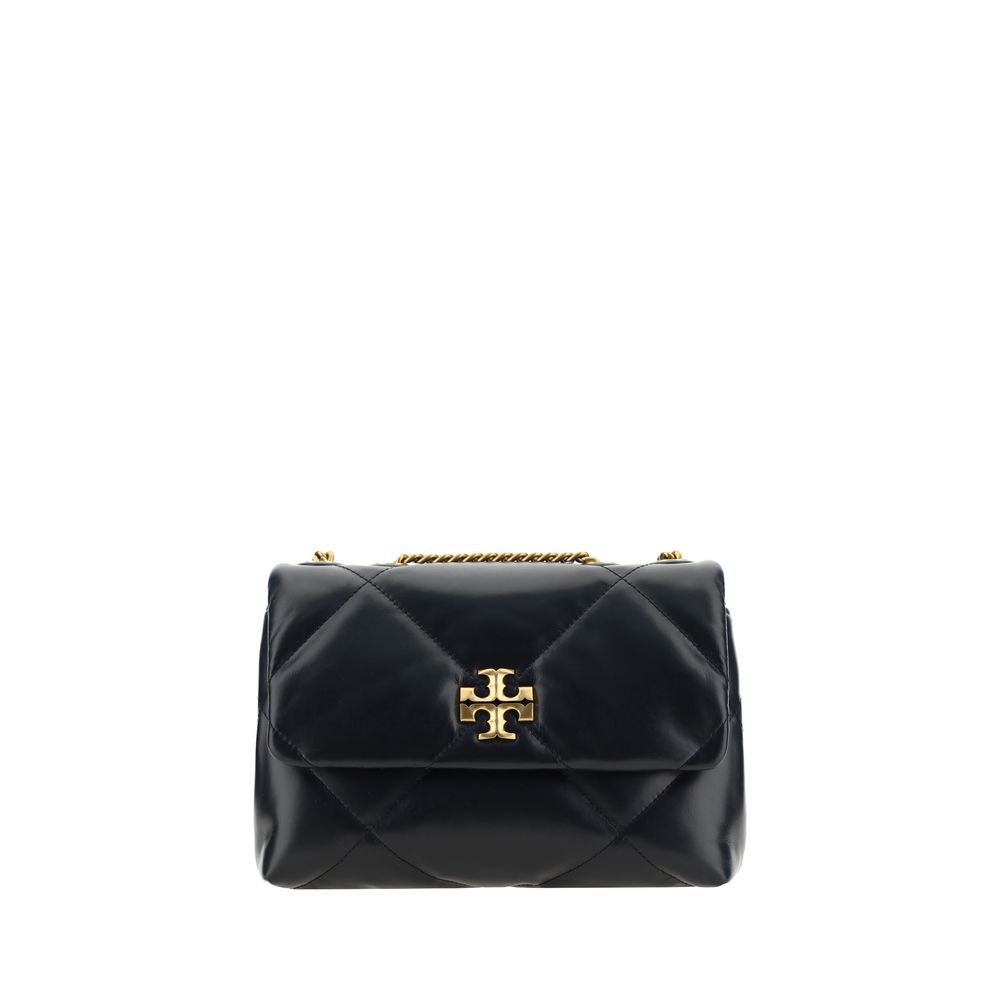 Tory Burch Black Lamb Ovis Aries Shoulder Bag - Eljoys Fashion 