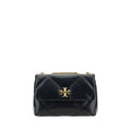 Tory Burch Black Lamb Ovis Aries Shoulder Bag - Eljoys Fashion 