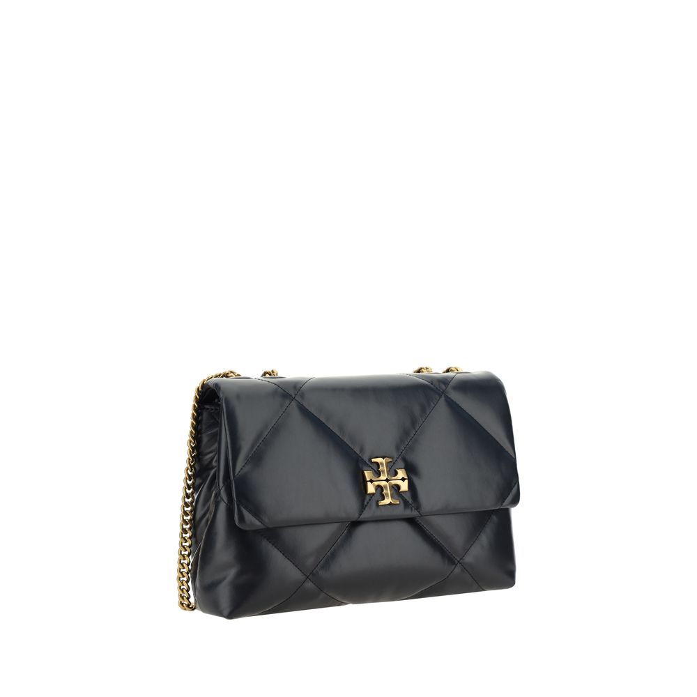 Tory Burch Black Lamb Ovis Aries Shoulder Bag - Eljoys Fashion 