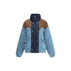 MARBELL Blue Polyamide Full-Length Jacket - Eljoys Fashion 