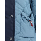 MARBELL Blue Polyamide Full-Length Jacket - Eljoys Fashion 