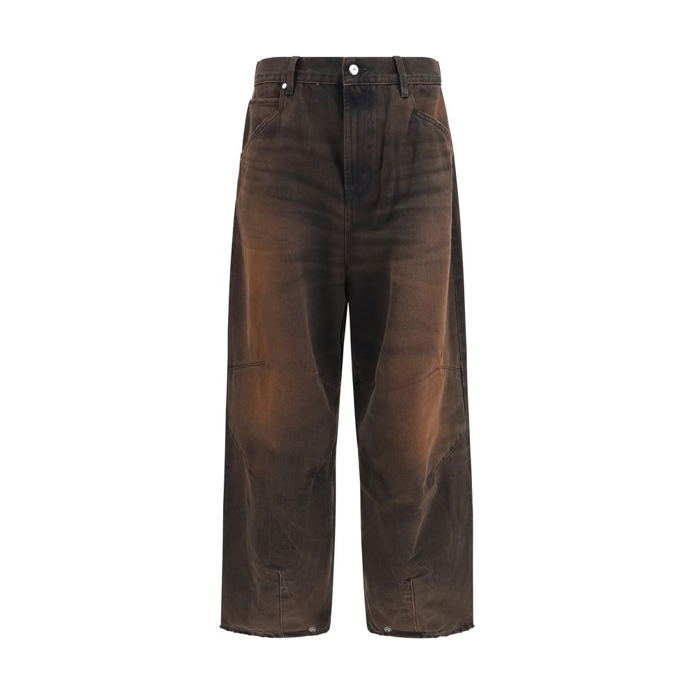 PDF Channel Brown Cotton Jeans Denim - Eljoys Fashion 