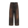 PDF Channel Brown Cotton Jeans Denim - Eljoys Fashion 