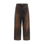 PDF Channel Brown Cotton Jeans Denim - Eljoys Fashion 