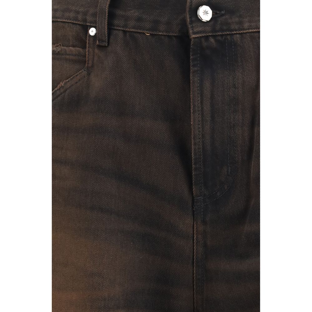 PDF Channel Brown Cotton Jeans Denim - Eljoys Fashion 
