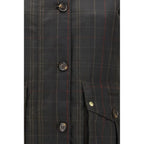 Barbour Bicolor Cotton Full-Length Jacket - Eljoys Fashion 